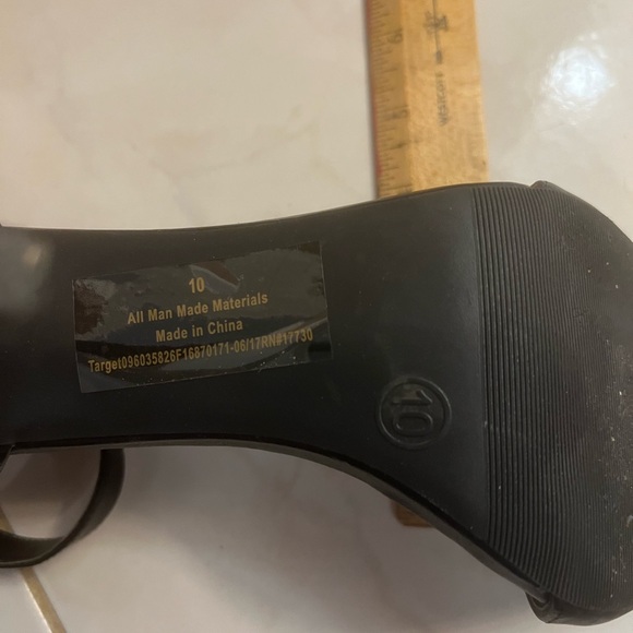 Mossimo Women’s Black Open Toe High Heels Sandals - Picture 9 of 9